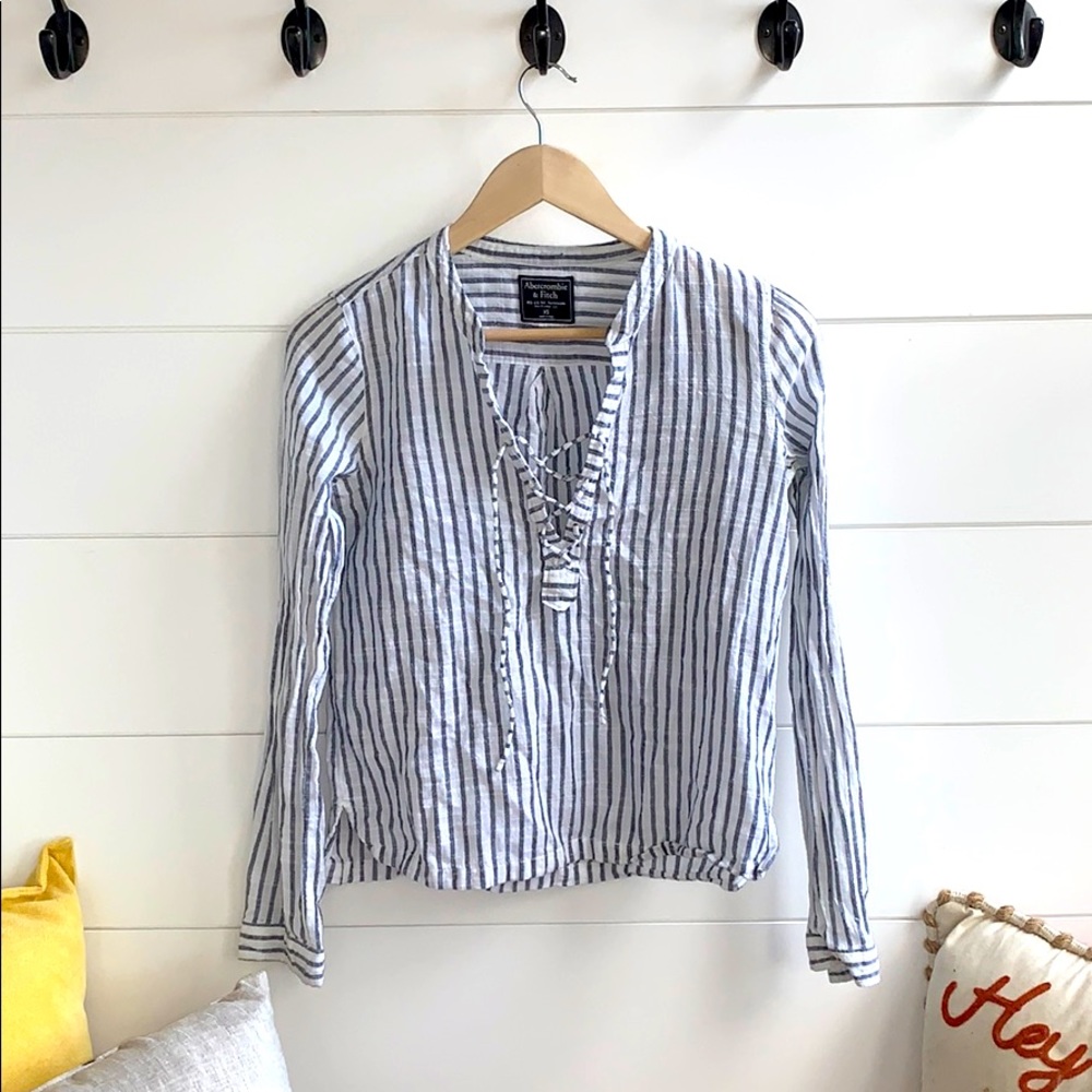 Abercrombie & Fitch boho lightweight midsleeve